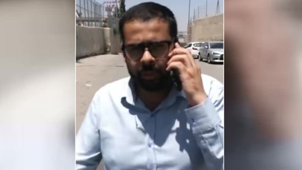 الزميل جهاد بركات يشرح تفاصيل ما حصل معه