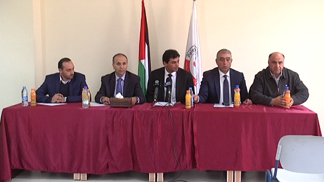 مؤتمر صحافي في رام الله حول الانتهاكات بحق المحامين الفلسطينيين