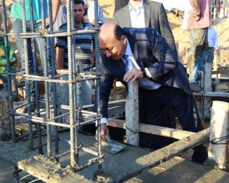 الحساينة: مسيرة إعمار غزة الفعلي إنطلقت