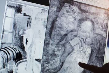 الأشعة تحت الحمراء تكشف وجه رجل مجهول في لوحة لبيكاسو