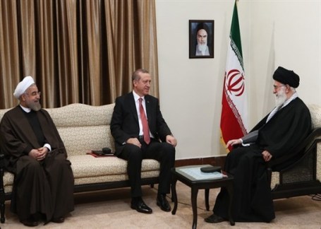 اردوغان وروحاني يؤكدان على ضرورة إنهاء الحرب في المنطقة