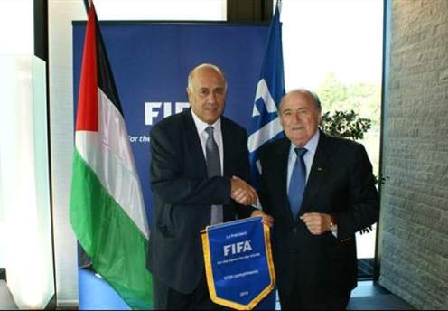 بلاتر يزور فلسطين المحتلة يوم الإثنين