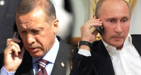 بوتين يبحث مع اردوغان الوضع في الشرق الاوسط