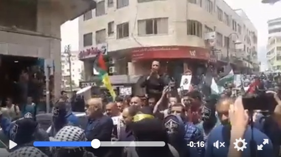 مواجهات خلال مسيرات تضامنية مع الأسرى في الضفة