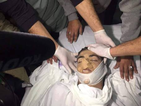 بلدة الشيوخ تودع شهيدها عدنان حلايقة