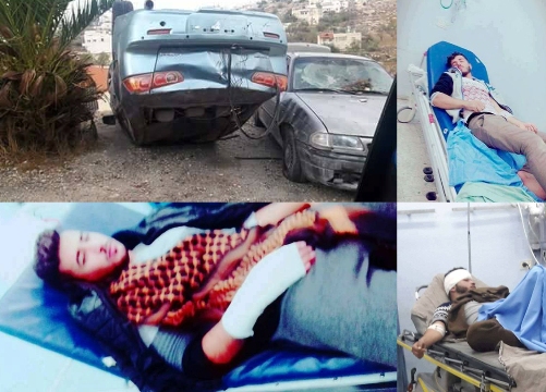 إصابات جراء حادث سير في حي الخضور ببلدة بني نعيم