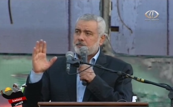 هنية: لن يستطيع أحد وقف الانتفاضة