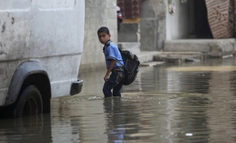 الشرطة بغزة تطلب من المواطنين توخي الحذر خلال المنخفض