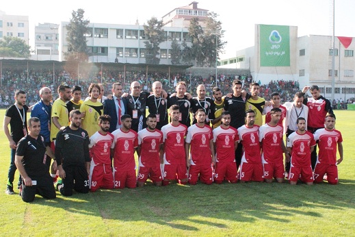 التعادل السلبي بين نادي أهلي الخليل واتحاد الشجاعية في نهائي ذهاب كأس فلسطين