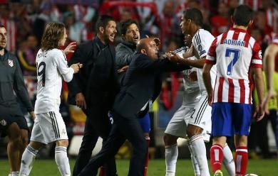 بالفيديو: كيف أغضب فاران مدرب أتلتيكو مدريد