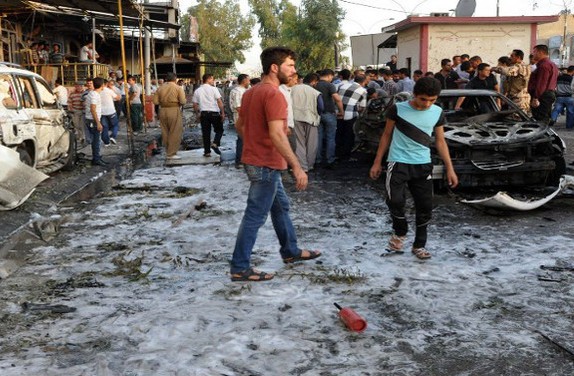 9 قتلى في عملية تفجيرية شمالي بغداد