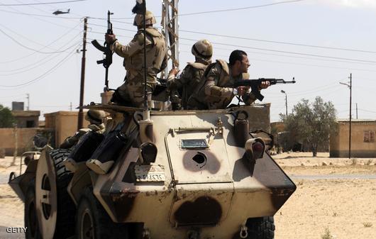 مقتل عقيد في الجيش وإصابة آخرين في هجومين بمصر