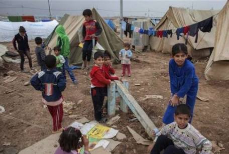 وفاة 1500 طفل بمخيمات النازحين بالعراق في 5 أشهر