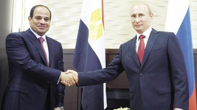 السيسي: مصر حريصة جدا على تعزيز العلاقات مع روسيا