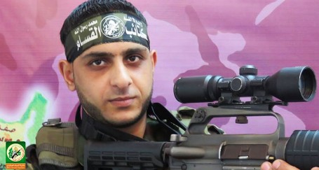 القسام تنعي الشهيد مصعب الشيخ
