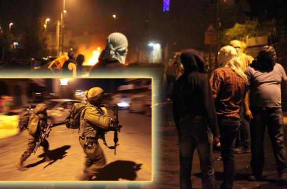 إصابة شابين برصاص الاحتلال في مخيم قلنديا