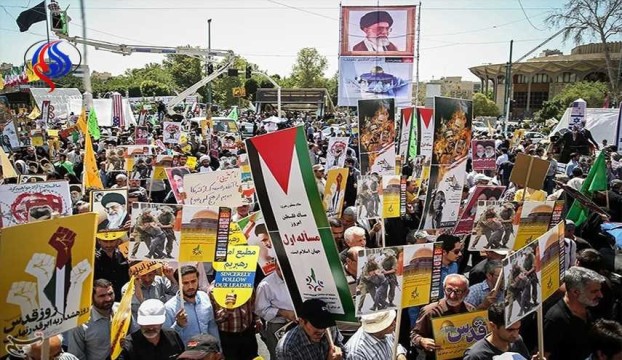مسيرات مليونية في إيران إحياءً ليوم القدس العالمي