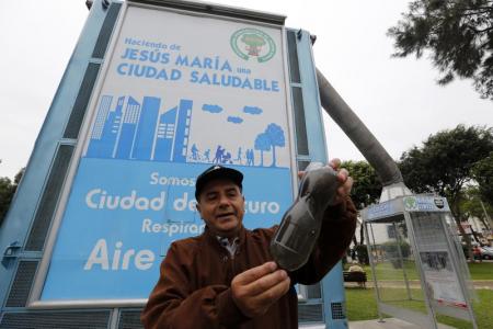 مبتكر في بيرو يلجأ إلى 