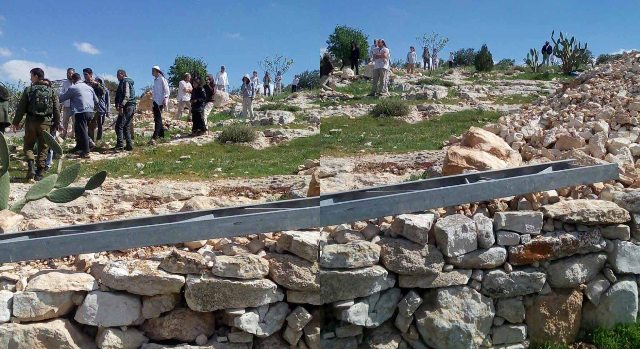 مستوطنون يهاجمون التوانة بالخليل ويحاولون إحراق مسجد