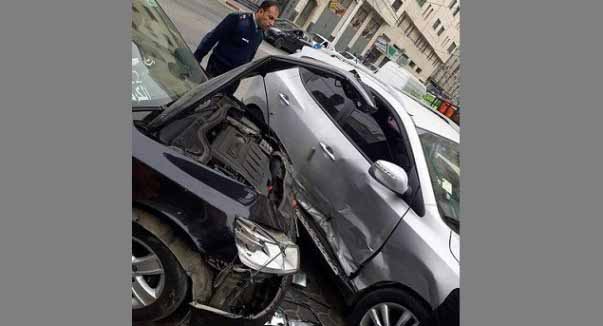 6 إصابات في حادث سير غرب غزة