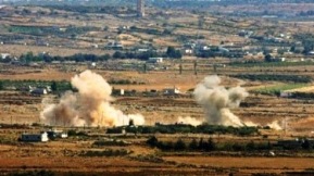  الاحتلال الإسرائيلي ينفذ سلسلة غارات جوية في الجولان جنوبي سوريا 