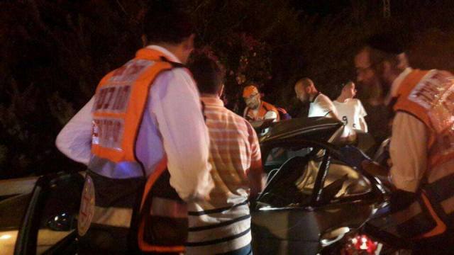 وفاة 4 مواطنين في حادث سير على حاجز زعترة بنابلس