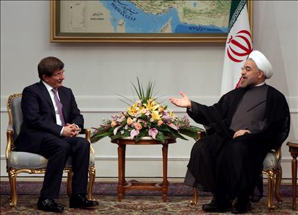 روحاني: طهران وانقرة یجب ان تتابعان اهدافا مشترکة وهامة فیما یتعلق بالقضایا الاقلیمیة