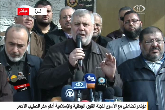مؤتمر تضامني مع الأسرى بغزة.. البطش يدعو لتصعيد الحراك الشعبي وتفعيل الانتفاضة