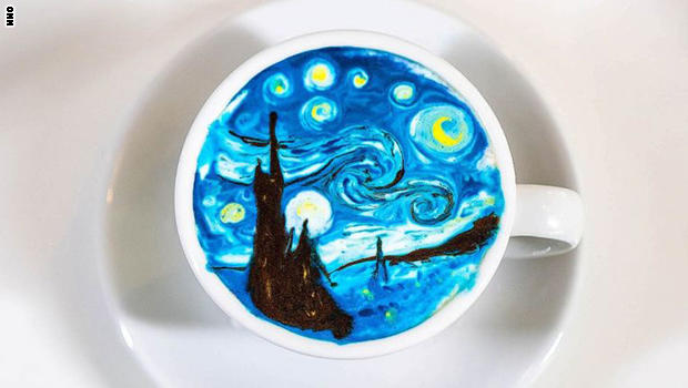 القهوة تتحول إلى فن لا تصدقه العين!