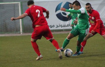 مباراة الخضر وأهلي الخليل تنتهي بالتعادل الإيجابي
