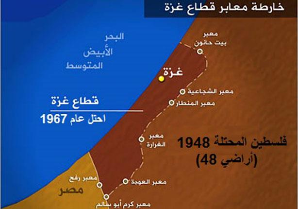 الاحتلال يقرر إغلاق معبري كرم أبو سالم وبيت حانون غدا