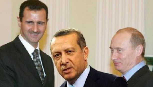 بوتين يجمع الأسد وأردوغان في موسكو