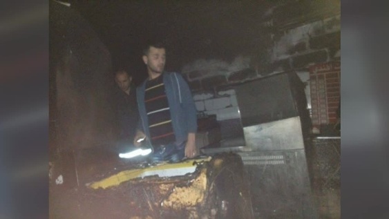 الدفاع المدني بطولكرم يسيطر على حريق في مقهى