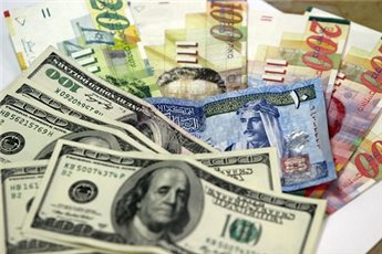 أسعار صرف العملات مقابل الشيكل
