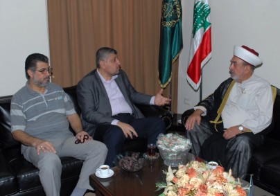 الجماعة الإسلامية والجهاد تبحثان الأوضاع في مخيم عين الحلوة