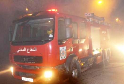 الدفاع المدني يسيطر على حريق كبير في طولكرم