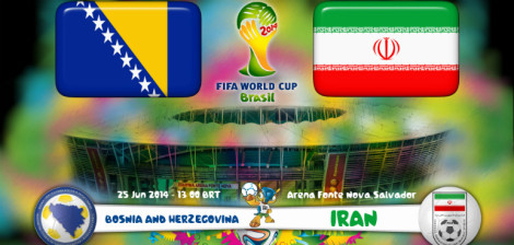 إيران في مباراة مصيرية مع البوسنة والهرسك 
