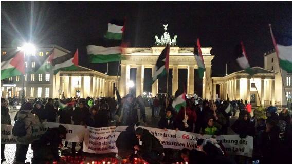 اعتصام ويوم تضامني مع القدس وغزة في الدانمرك وألمانيا
