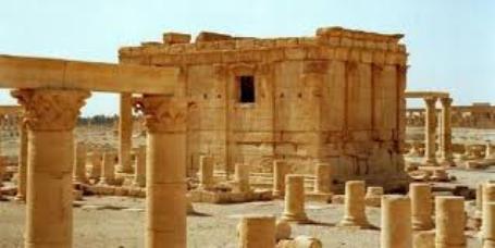 تفجير معبد بعل شمين في تدمر