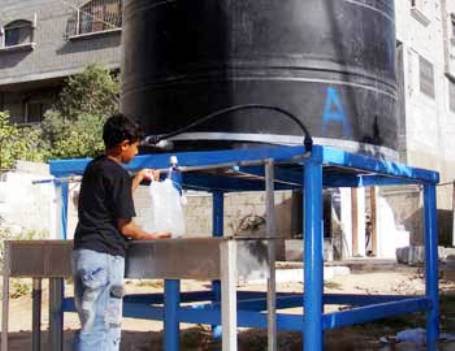 بلدية غزة تدعو لتركيب خزانات أرضية لتلافي نقص المياه