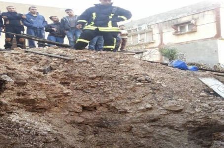 إخلاء 3 منازل شمالي طولكرم بسبب انهيار مغارة