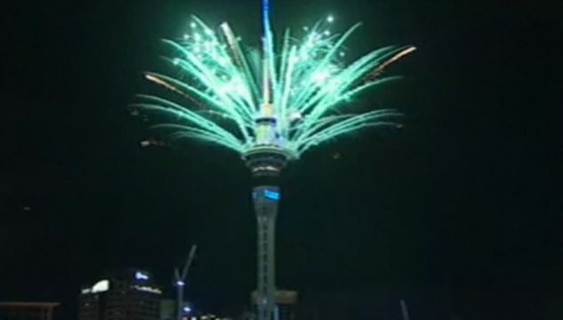 نيوزلندا أول دولة تحتفل بالعام 2017