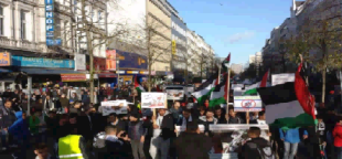 مسيرة في هامبورغ الألمانية دعما لانتفاضة القدس