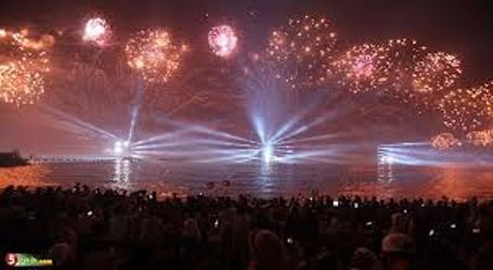 رقم قياسي ياباني جديد في عروض الألعاب النارية