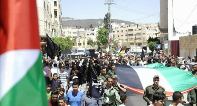 مسيرة في طوباس والأغوار إحياء لذكرى النكبة