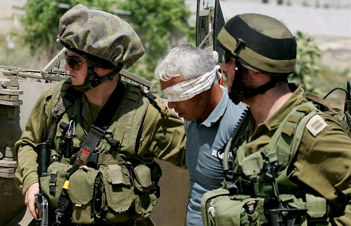 الاحتلال يعتقل 13 مواطنا من الضفة والقدس