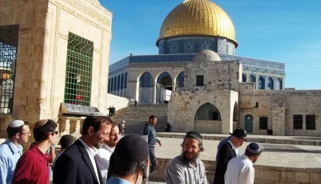 43 مستوطنا يقتحمون المسجد الأقصى بحماية قوات الاحتلال