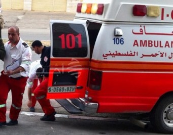 إصابة 6 مواطنين بانقلاب حافلة شمال رام الله