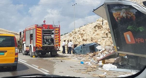 6 إصابات بحادث سير شرق القدس