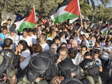 تظاهرة في النقب رفضا لبناء مستوطنة 